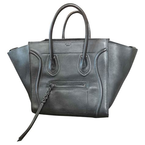 sac celine luggage phantom noir|celine phantom luggage.